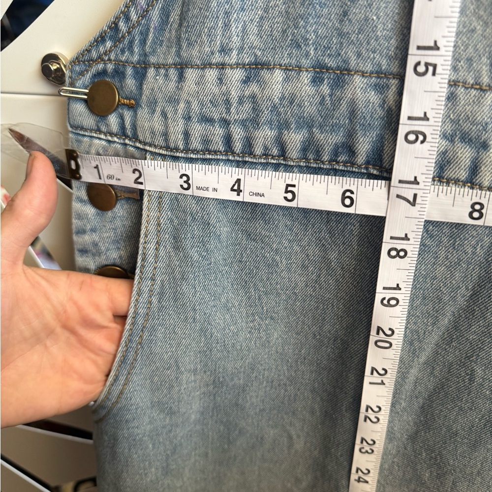 Cider Light Blue Denim Overalls - Picture 4 of 9